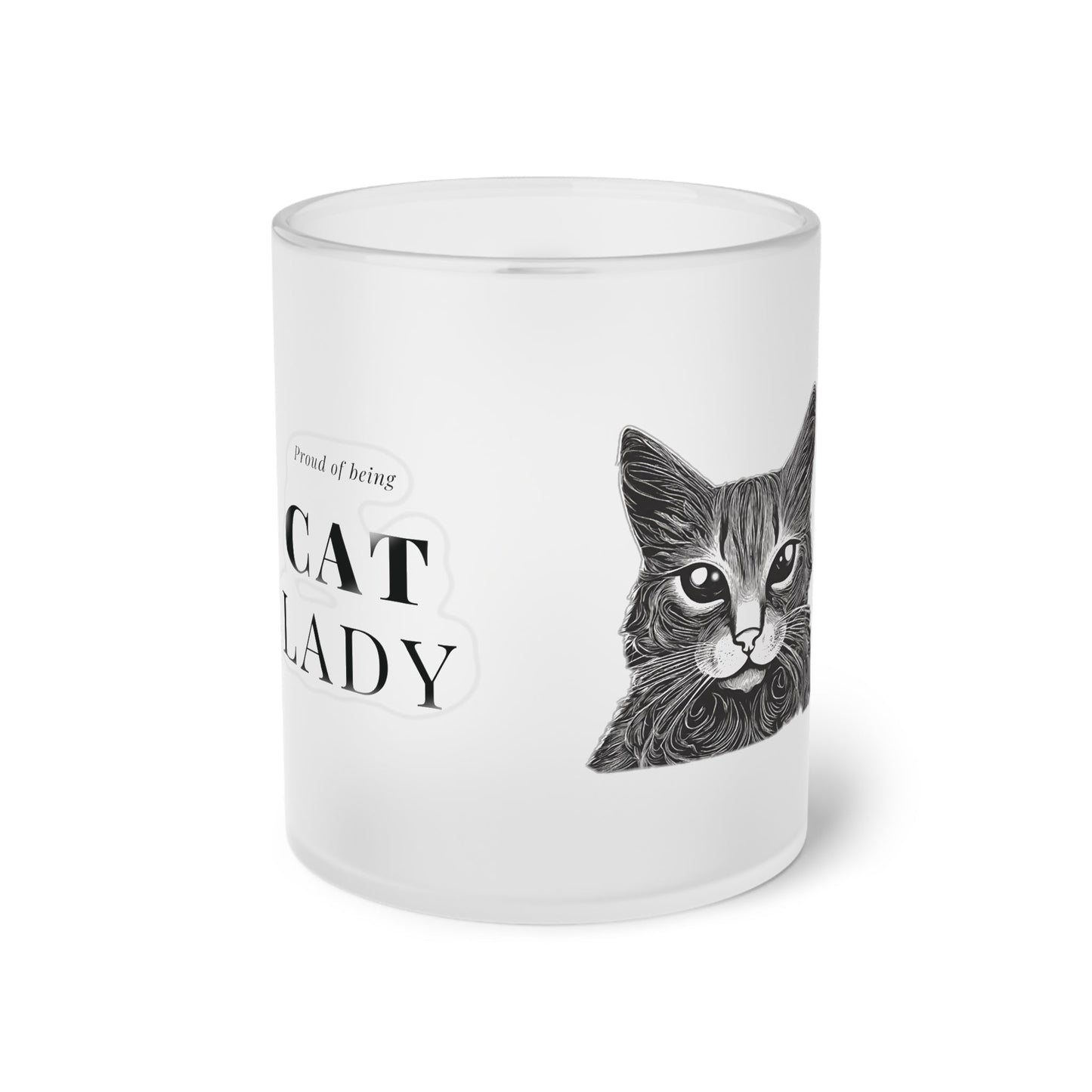 Frosted Glass Mug