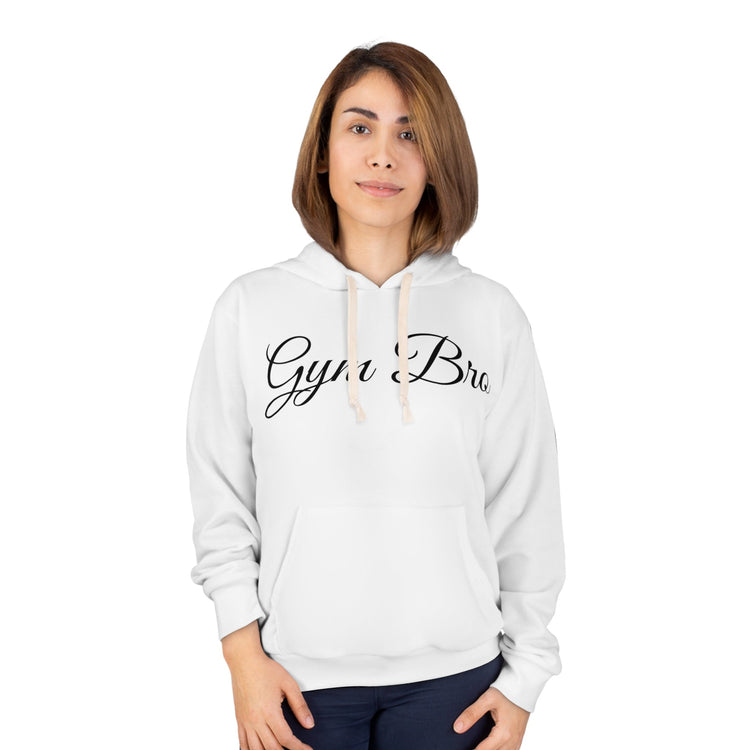 Unisex Pullover Hoodie (AOP) Gym Bro Hoodie - Gym rat Hoodie - all siz