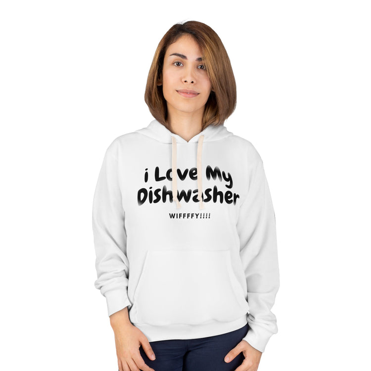 Unisex Pullover Hoodie (AOP) for cool couples - sarcastic hoodie -surp