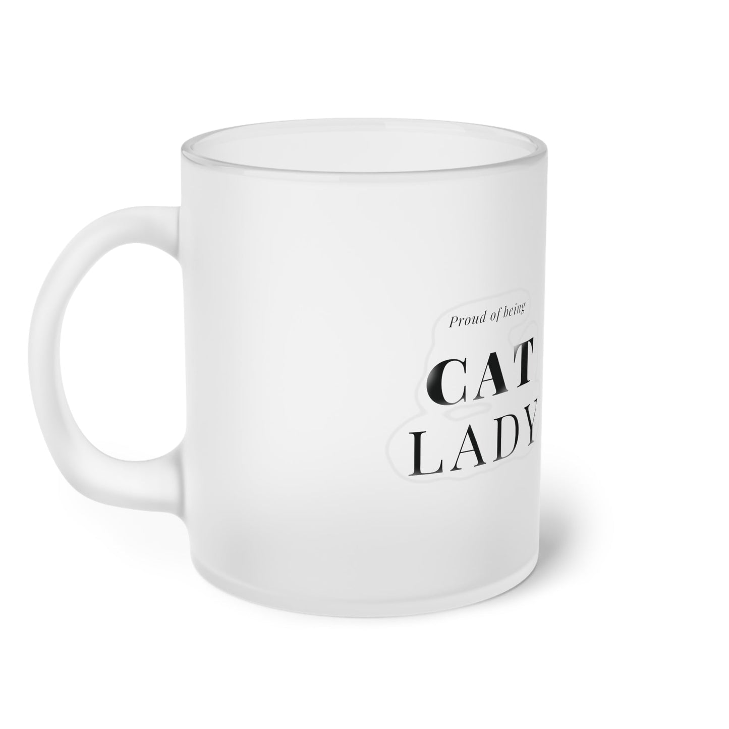 Frosted Glass Mug