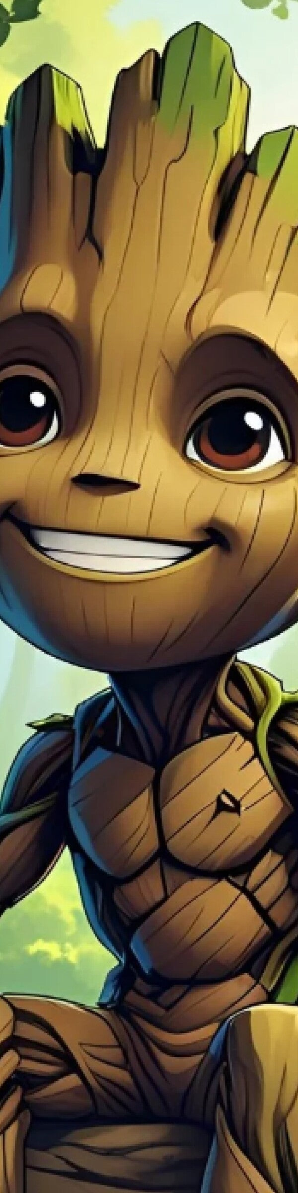Metal Print Groot