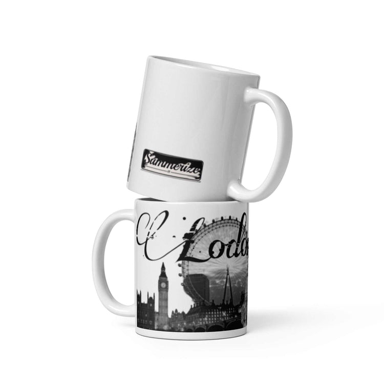 White Glossy Mug for Hot & Cold Drinks – Dishwasher Safe