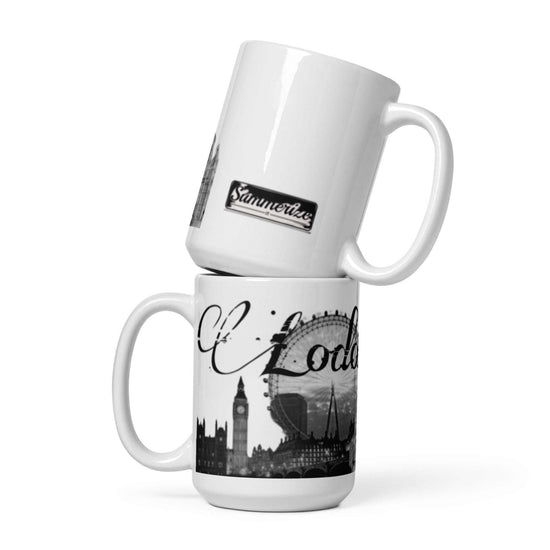 White Glossy Mug for Hot & Cold Drinks – Dishwasher Safe